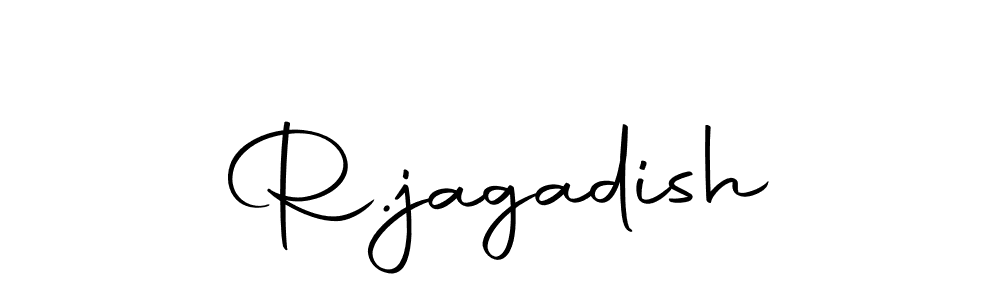 You should practise on your own different ways (Autography-DOLnW) to write your name (R.jagadish) in signature. don't let someone else do it for you. R.jagadish signature style 10 images and pictures png