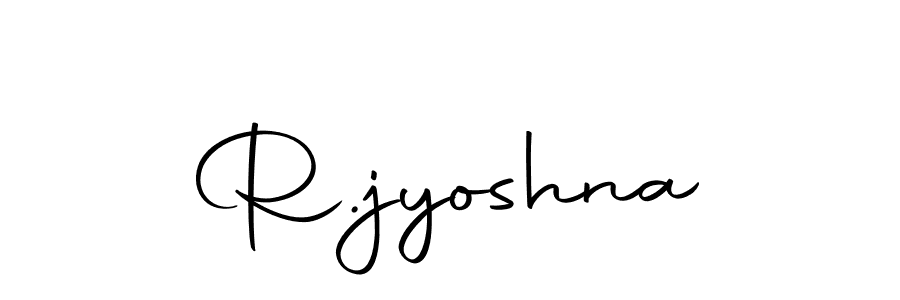 Create a beautiful signature design for name R.jyoshna. With this signature (Autography-DOLnW) fonts, you can make a handwritten signature for free. R.jyoshna signature style 10 images and pictures png