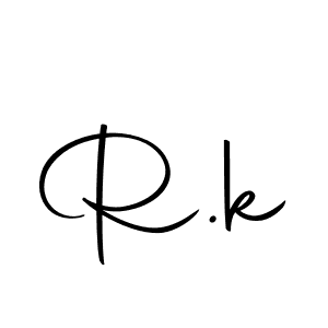 Similarly Autography-DOLnW is the best handwritten signature design. Signature creator online .You can use it as an online autograph creator for name R.k. R.k signature style 10 images and pictures png