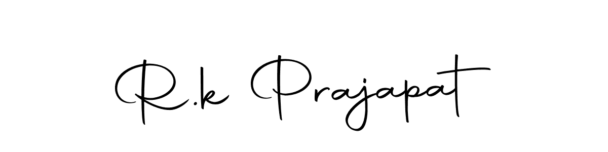 Autography-DOLnW is a professional signature style that is perfect for those who want to add a touch of class to their signature. It is also a great choice for those who want to make their signature more unique. Get R.k Prajapat name to fancy signature for free. R.k Prajapat signature style 10 images and pictures png