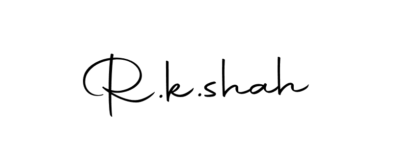 Make a short R.k.shah signature style. Manage your documents anywhere anytime using Autography-DOLnW. Create and add eSignatures, submit forms, share and send files easily. R.k.shah signature style 10 images and pictures png