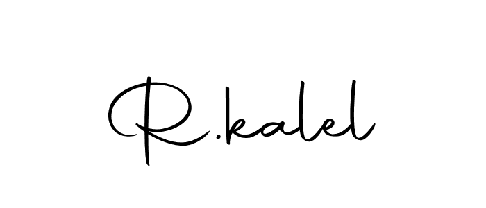 How to make R.kalel name signature. Use Autography-DOLnW style for creating short signs online. This is the latest handwritten sign. R.kalel signature style 10 images and pictures png