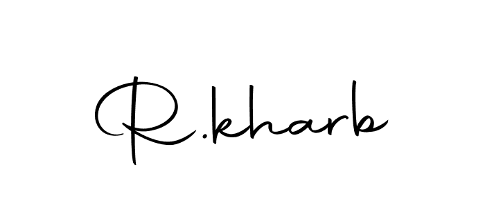 How to make R.kharb name signature. Use Autography-DOLnW style for creating short signs online. This is the latest handwritten sign. R.kharb signature style 10 images and pictures png