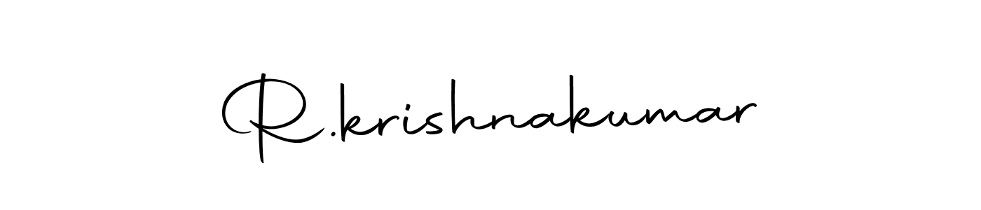 You can use this online signature creator to create a handwritten signature for the name R.krishnakumar. This is the best online autograph maker. R.krishnakumar signature style 10 images and pictures png