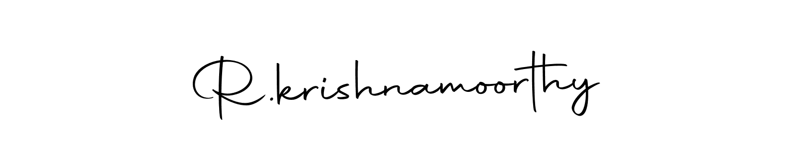 This is the best signature style for the R.krishnamoorthy name. Also you like these signature font (Autography-DOLnW). Mix name signature. R.krishnamoorthy signature style 10 images and pictures png