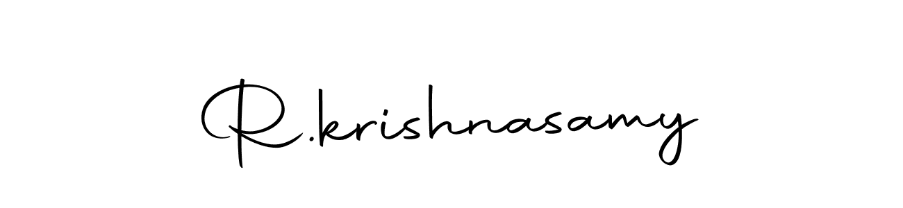 It looks lik you need a new signature style for name R.krishnasamy. Design unique handwritten (Autography-DOLnW) signature with our free signature maker in just a few clicks. R.krishnasamy signature style 10 images and pictures png