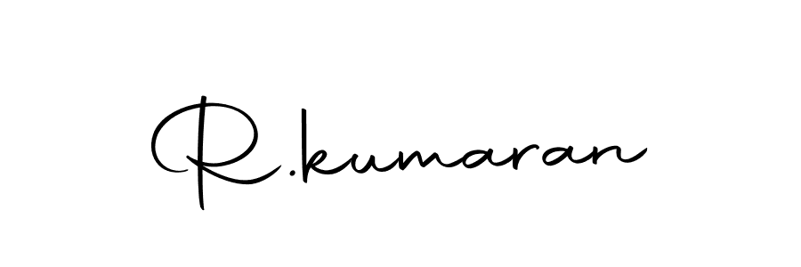 Create a beautiful signature design for name R.kumaran. With this signature (Autography-DOLnW) fonts, you can make a handwritten signature for free. R.kumaran signature style 10 images and pictures png