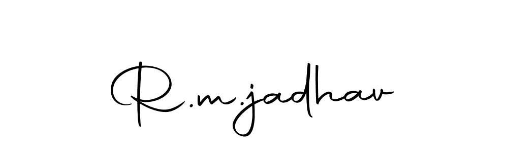 Best and Professional Signature Style for R.m.jadhav. Autography-DOLnW Best Signature Style Collection. R.m.jadhav signature style 10 images and pictures png
