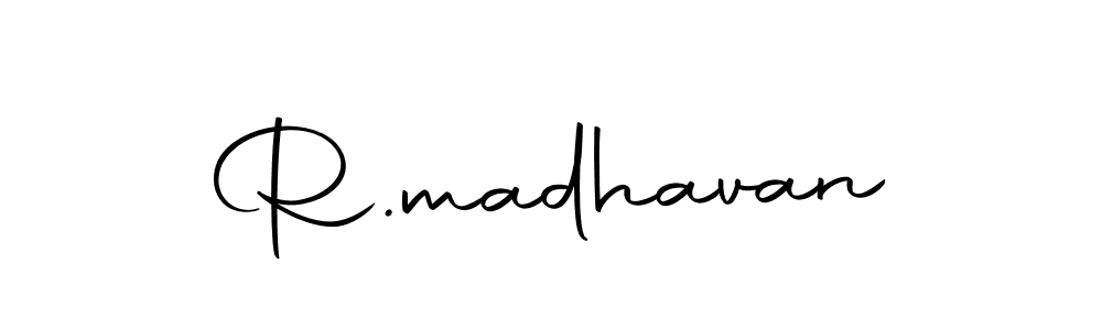 R.madhavan stylish signature style. Best Handwritten Sign (Autography-DOLnW) for my name. Handwritten Signature Collection Ideas for my name R.madhavan. R.madhavan signature style 10 images and pictures png