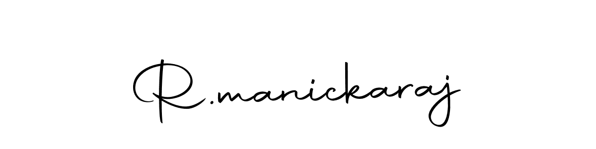 Make a beautiful signature design for name R.manickaraj. Use this online signature maker to create a handwritten signature for free. R.manickaraj signature style 10 images and pictures png