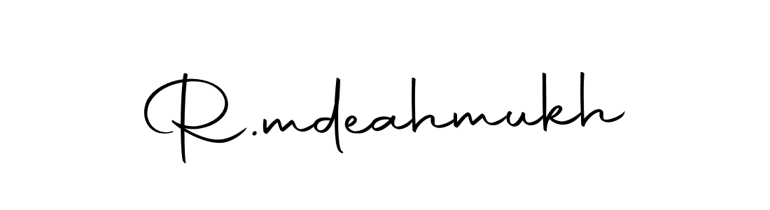 How to make R.mdeahmukh signature? Autography-DOLnW is a professional autograph style. Create handwritten signature for R.mdeahmukh name. R.mdeahmukh signature style 10 images and pictures png