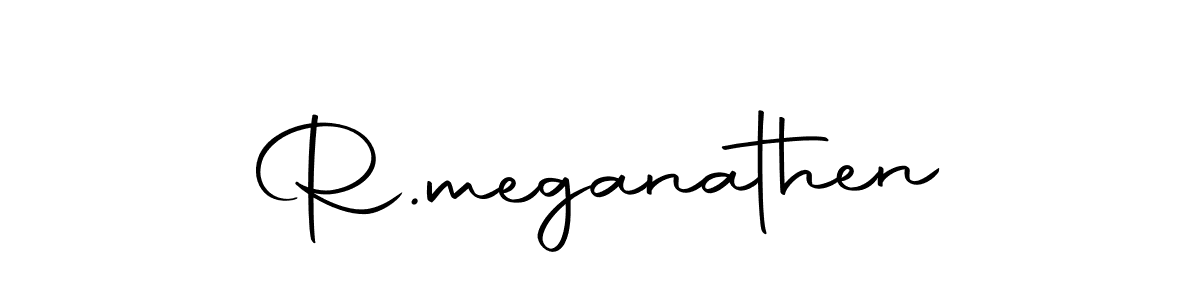 Use a signature maker to create a handwritten signature online. With this signature software, you can design (Autography-DOLnW) your own signature for name R.meganathen. R.meganathen signature style 10 images and pictures png