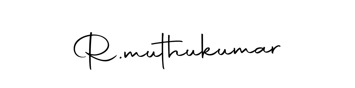 Create a beautiful signature design for name R.muthukumar. With this signature (Autography-DOLnW) fonts, you can make a handwritten signature for free. R.muthukumar signature style 10 images and pictures png