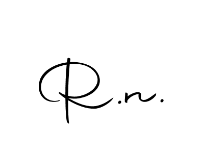 Use a signature maker to create a handwritten signature online. With this signature software, you can design (Autography-DOLnW) your own signature for name R.n.. R.n. signature style 10 images and pictures png