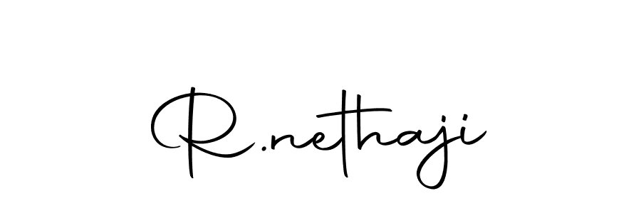 if you are searching for the best signature style for your name R.nethaji. so please give up your signature search. here we have designed multiple signature styles  using Autography-DOLnW. R.nethaji signature style 10 images and pictures png