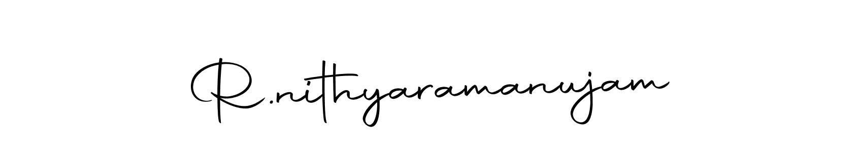 This is the best signature style for the R.nithyaramanujam name. Also you like these signature font (Autography-DOLnW). Mix name signature. R.nithyaramanujam signature style 10 images and pictures png