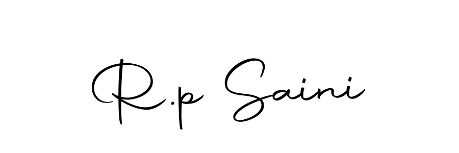 Make a beautiful signature design for name R.p Saini. Use this online signature maker to create a handwritten signature for free. R.p Saini signature style 10 images and pictures png