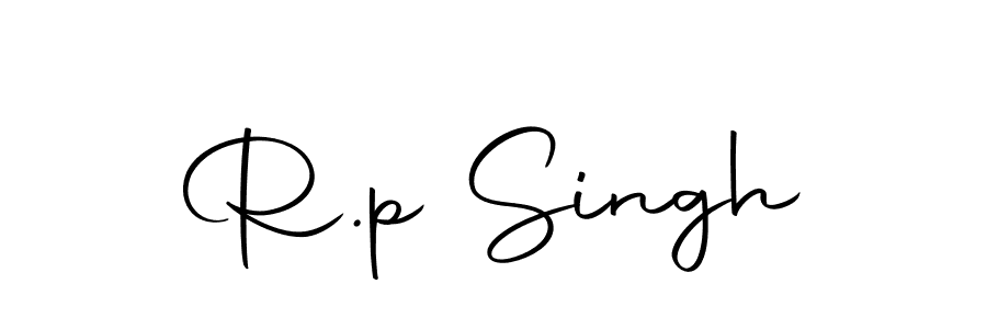 Create a beautiful signature design for name R.p Singh. With this signature (Autography-DOLnW) fonts, you can make a handwritten signature for free. R.p Singh signature style 10 images and pictures png