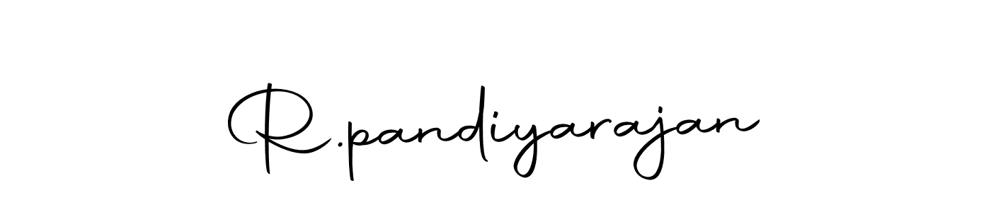 The best way (Autography-DOLnW) to make a short signature is to pick only two or three words in your name. The name R.pandiyarajan include a total of six letters. For converting this name. R.pandiyarajan signature style 10 images and pictures png