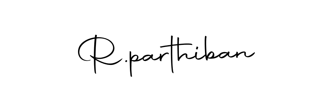 How to make R.parthiban name signature. Use Autography-DOLnW style for creating short signs online. This is the latest handwritten sign. R.parthiban signature style 10 images and pictures png