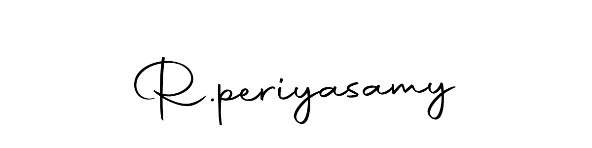 Design your own signature with our free online signature maker. With this signature software, you can create a handwritten (Autography-DOLnW) signature for name R.periyasamy. R.periyasamy signature style 10 images and pictures png