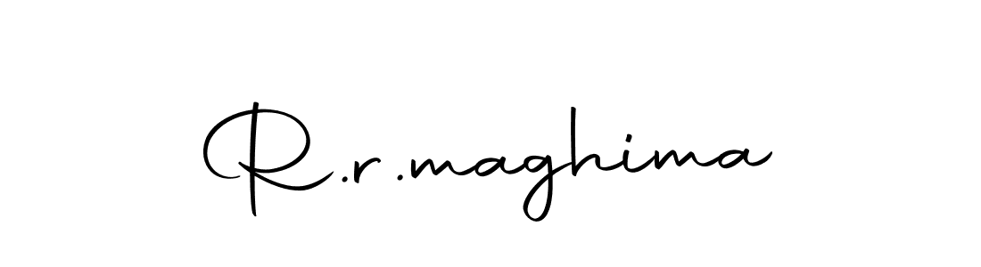 Make a beautiful signature design for name R.r.maghima. Use this online signature maker to create a handwritten signature for free. R.r.maghima signature style 10 images and pictures png