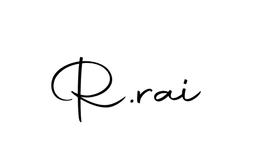 Make a beautiful signature design for name R.rai. With this signature (Autography-DOLnW) style, you can create a handwritten signature for free. R.rai signature style 10 images and pictures png