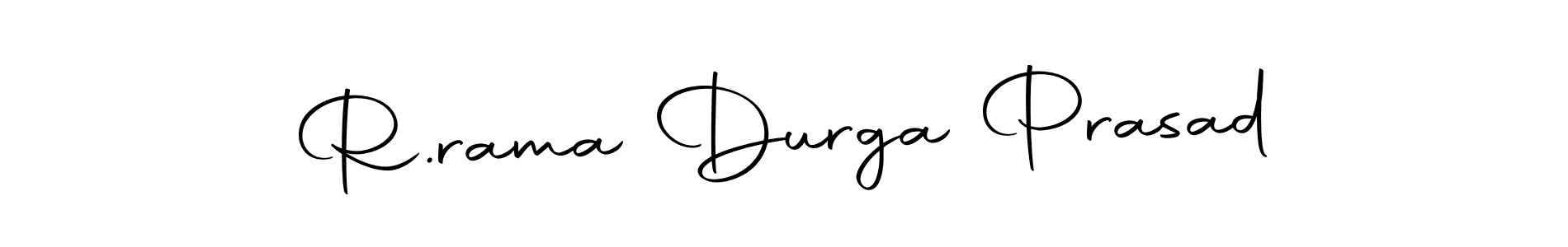 You should practise on your own different ways (Autography-DOLnW) to write your name (R.rama Durga Prasad) in signature. don't let someone else do it for you. R.rama Durga Prasad signature style 10 images and pictures png