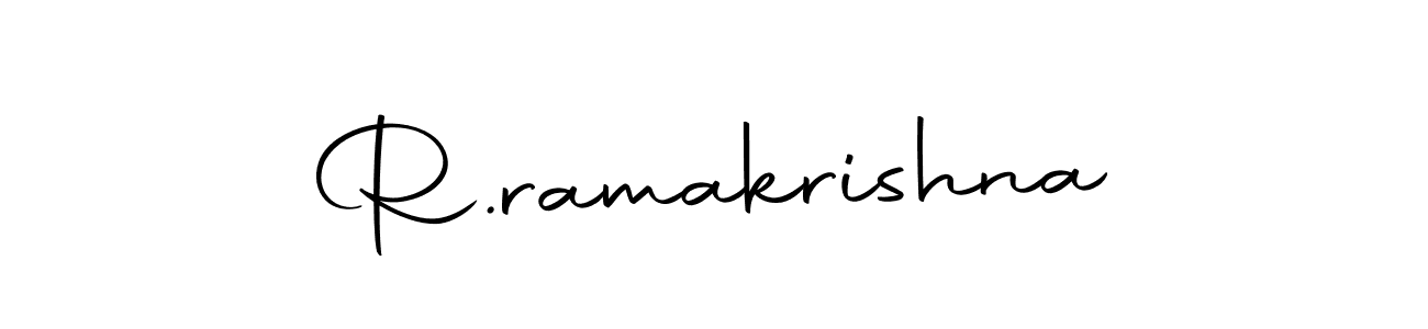 How to Draw R.ramakrishna signature style? Autography-DOLnW is a latest design signature styles for name R.ramakrishna. R.ramakrishna signature style 10 images and pictures png