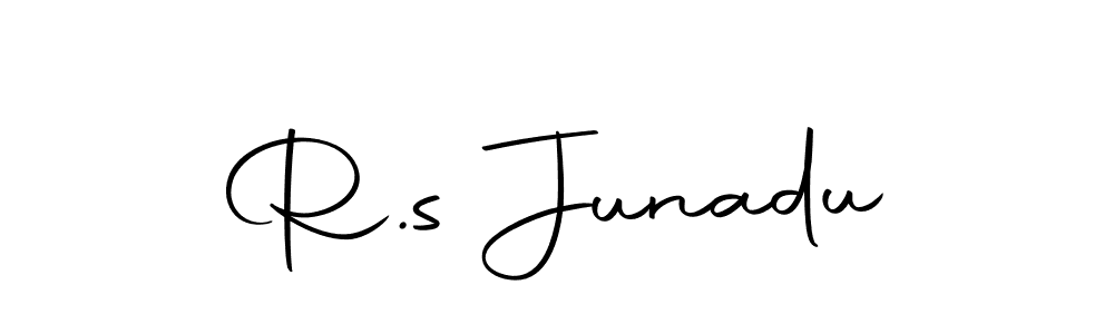 Make a beautiful signature design for name R.s Junadu. Use this online signature maker to create a handwritten signature for free. R.s Junadu signature style 10 images and pictures png