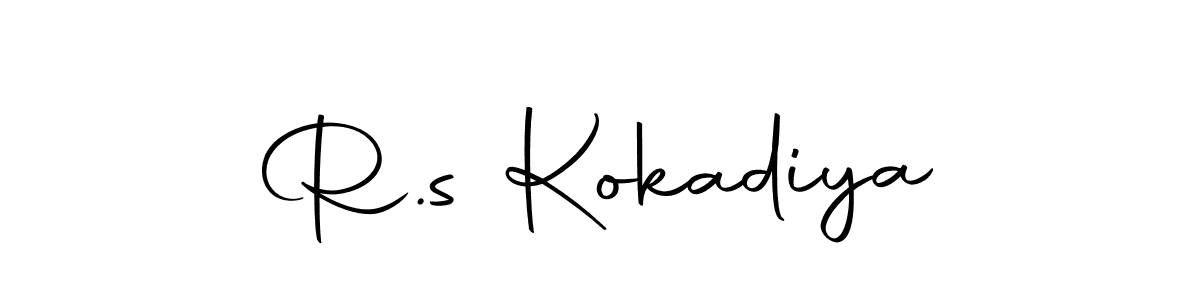 How to Draw R.s Kokadiya signature style? Autography-DOLnW is a latest design signature styles for name R.s Kokadiya. R.s Kokadiya signature style 10 images and pictures png