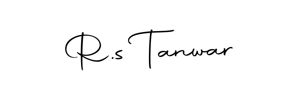 Use a signature maker to create a handwritten signature online. With this signature software, you can design (Autography-DOLnW) your own signature for name R.s Tanwar. R.s Tanwar signature style 10 images and pictures png