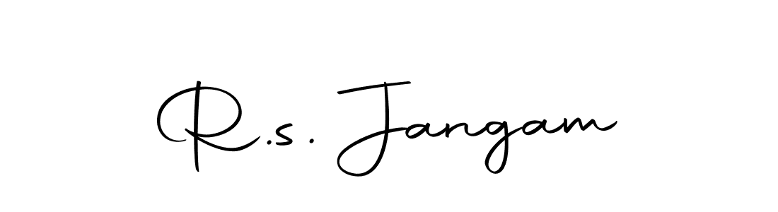 R.s. Jangam stylish signature style. Best Handwritten Sign (Autography-DOLnW) for my name. Handwritten Signature Collection Ideas for my name R.s. Jangam. R.s. Jangam signature style 10 images and pictures png