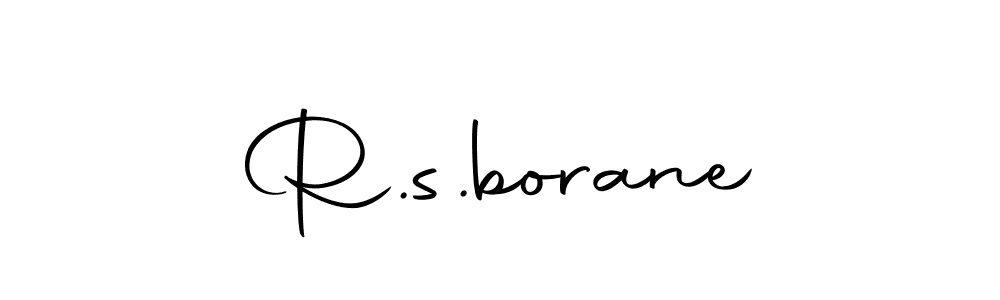 Create a beautiful signature design for name R.s.borane. With this signature (Autography-DOLnW) fonts, you can make a handwritten signature for free. R.s.borane signature style 10 images and pictures png