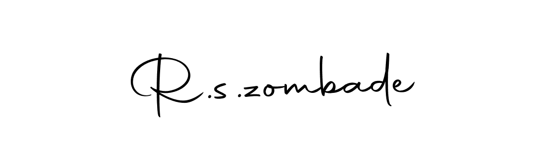 You should practise on your own different ways (Autography-DOLnW) to write your name (R.s.zombade) in signature. don't let someone else do it for you. R.s.zombade signature style 10 images and pictures png