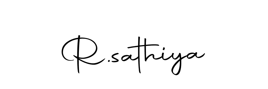 How to make R.sathiya name signature. Use Autography-DOLnW style for creating short signs online. This is the latest handwritten sign. R.sathiya signature style 10 images and pictures png