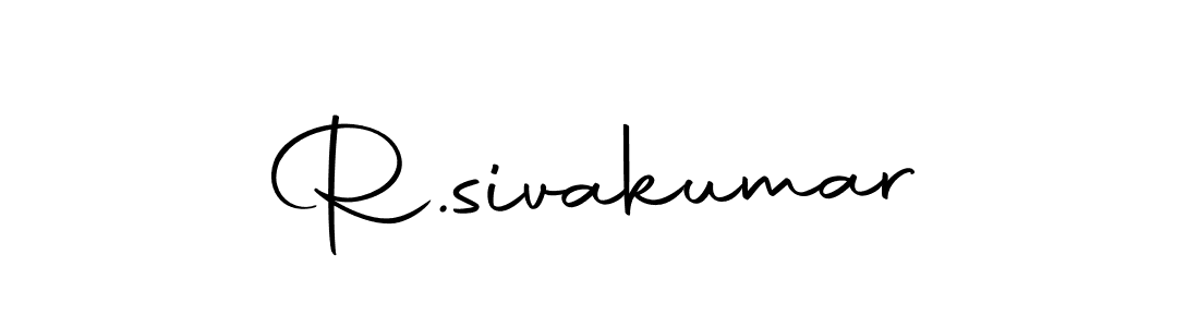 Make a short R.sivakumar signature style. Manage your documents anywhere anytime using Autography-DOLnW. Create and add eSignatures, submit forms, share and send files easily. R.sivakumar signature style 10 images and pictures png
