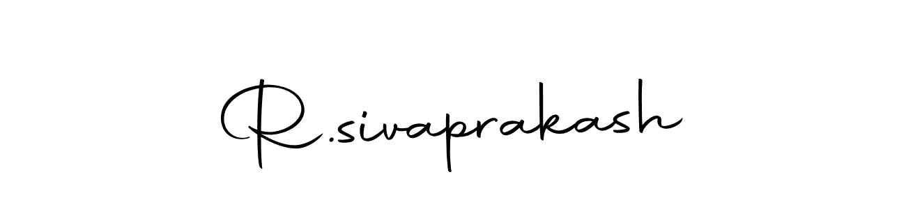 Make a short R.sivaprakash signature style. Manage your documents anywhere anytime using Autography-DOLnW. Create and add eSignatures, submit forms, share and send files easily. R.sivaprakash signature style 10 images and pictures png