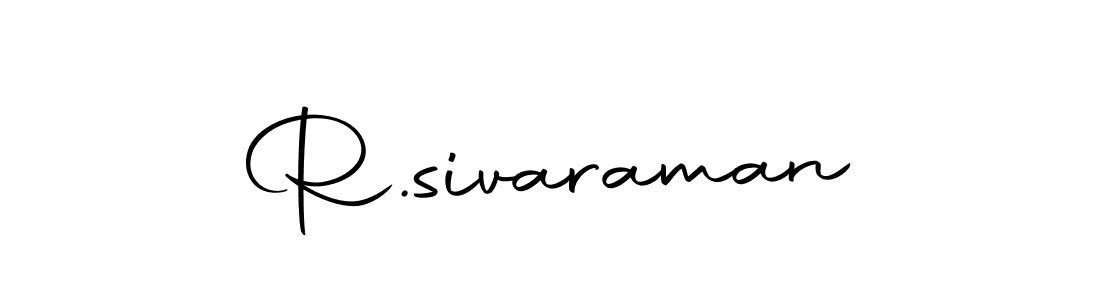 Autography-DOLnW is a professional signature style that is perfect for those who want to add a touch of class to their signature. It is also a great choice for those who want to make their signature more unique. Get R.sivaraman name to fancy signature for free. R.sivaraman signature style 10 images and pictures png