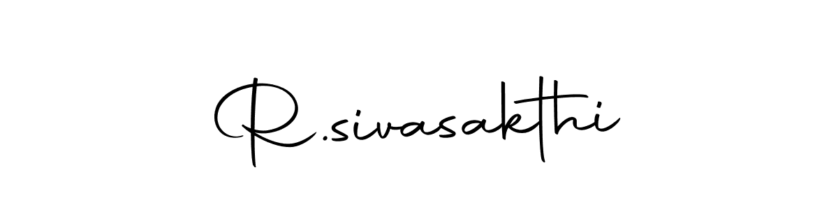 The best way (Autography-DOLnW) to make a short signature is to pick only two or three words in your name. The name R.sivasakthi include a total of six letters. For converting this name. R.sivasakthi signature style 10 images and pictures png