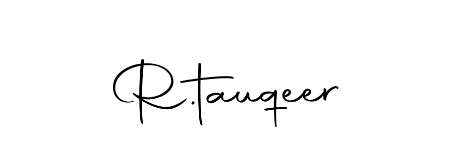 R.tauqeer stylish signature style. Best Handwritten Sign (Autography-DOLnW) for my name. Handwritten Signature Collection Ideas for my name R.tauqeer. R.tauqeer signature style 10 images and pictures png