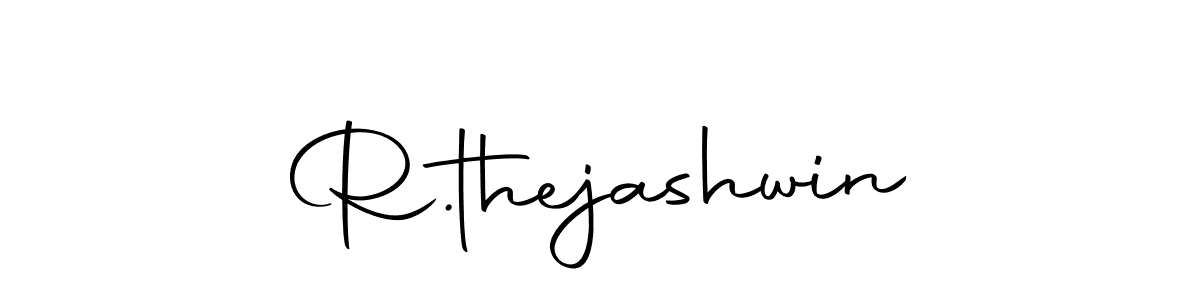 This is the best signature style for the R.thejashwin name. Also you like these signature font (Autography-DOLnW). Mix name signature. R.thejashwin signature style 10 images and pictures png