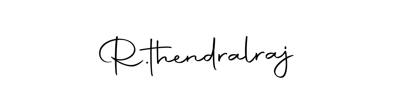 How to make R.thendralraj signature? Autography-DOLnW is a professional autograph style. Create handwritten signature for R.thendralraj name. R.thendralraj signature style 10 images and pictures png