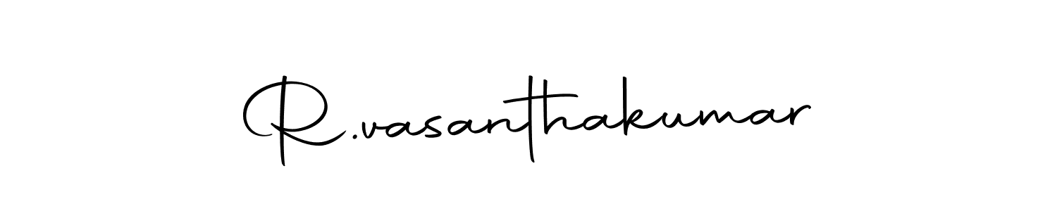 Also You can easily find your signature by using the search form. We will create R.vasanthakumar name handwritten signature images for you free of cost using Autography-DOLnW sign style. R.vasanthakumar signature style 10 images and pictures png