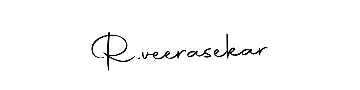 How to Draw R.veerasekar signature style? Autography-DOLnW is a latest design signature styles for name R.veerasekar. R.veerasekar signature style 10 images and pictures png