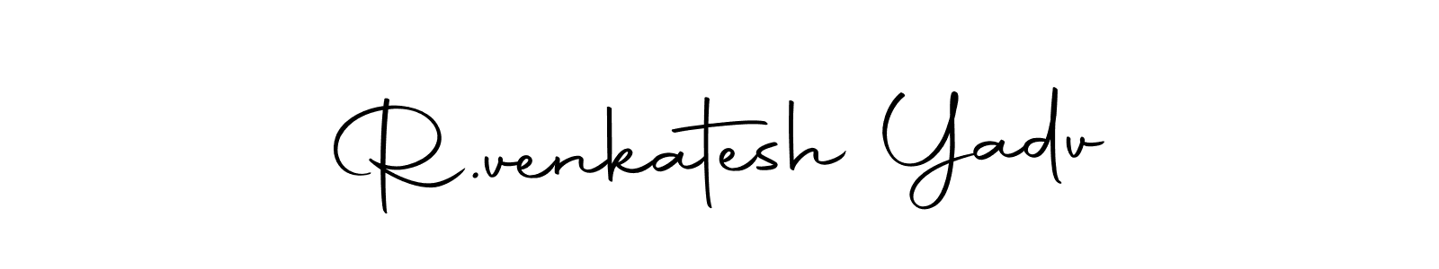Similarly Autography-DOLnW is the best handwritten signature design. Signature creator online .You can use it as an online autograph creator for name R.venkatesh Yadv. R.venkatesh Yadv signature style 10 images and pictures png