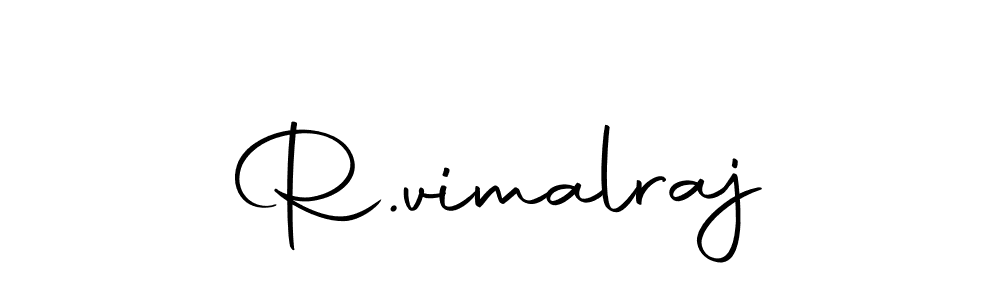 Make a beautiful signature design for name R.vimalraj. Use this online signature maker to create a handwritten signature for free. R.vimalraj signature style 10 images and pictures png