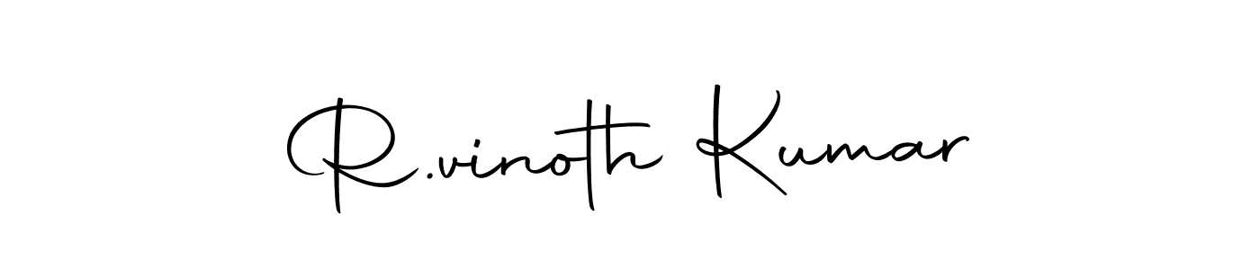 Check out images of Autograph of R.vinoth Kumar name. Actor R.vinoth Kumar Signature Style. Autography-DOLnW is a professional sign style online. R.vinoth Kumar signature style 10 images and pictures png