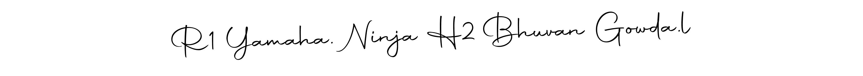 Create a beautiful signature design for name R1 Yamaha. Ninja H2 Bhuvan Gowda.l. With this signature (Autography-DOLnW) fonts, you can make a handwritten signature for free. R1 Yamaha. Ninja H2 Bhuvan Gowda.l signature style 10 images and pictures png