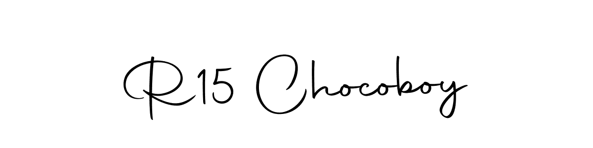 Make a beautiful signature design for name R15 Chocoboy. Use this online signature maker to create a handwritten signature for free. R15 Chocoboy signature style 10 images and pictures png